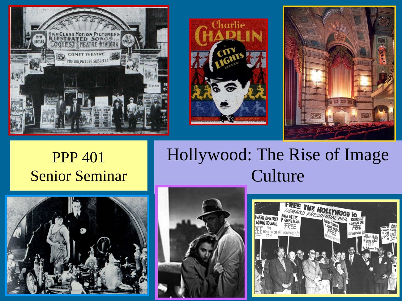 Slide 1 of 1: The New Metropolitan Form and the Rise of Movies