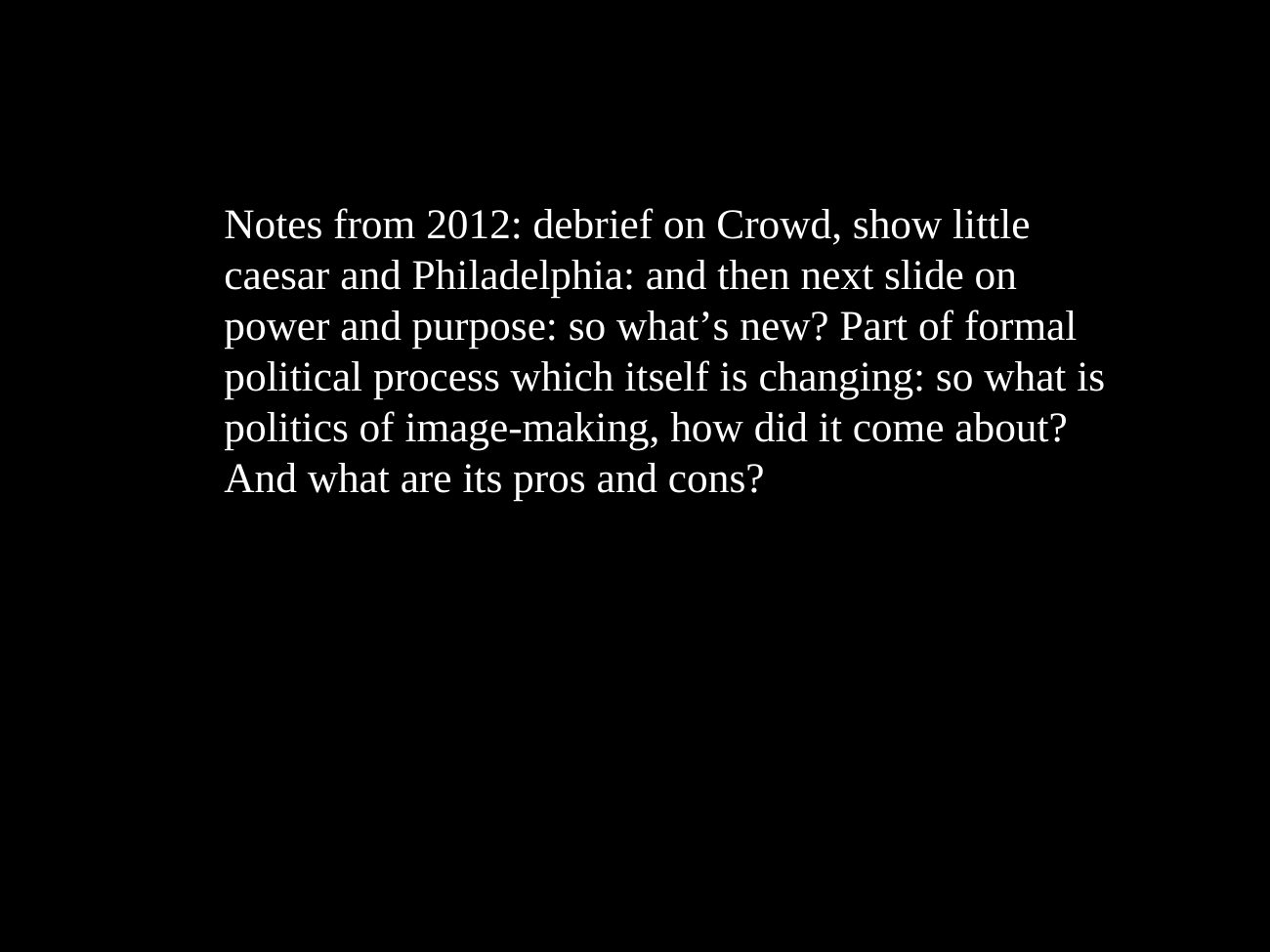 Slide 1 of 1: Power and Purpose